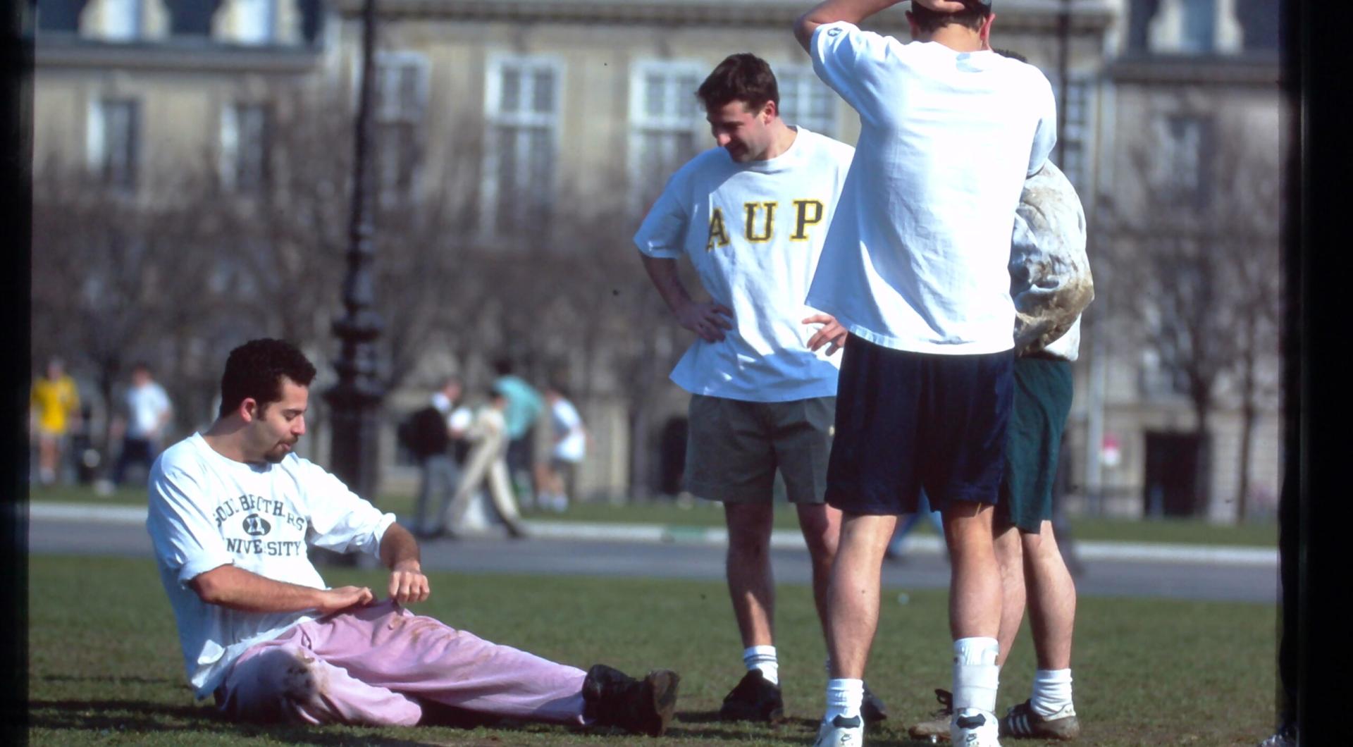 AUP students use Invalides to play sports, 2000