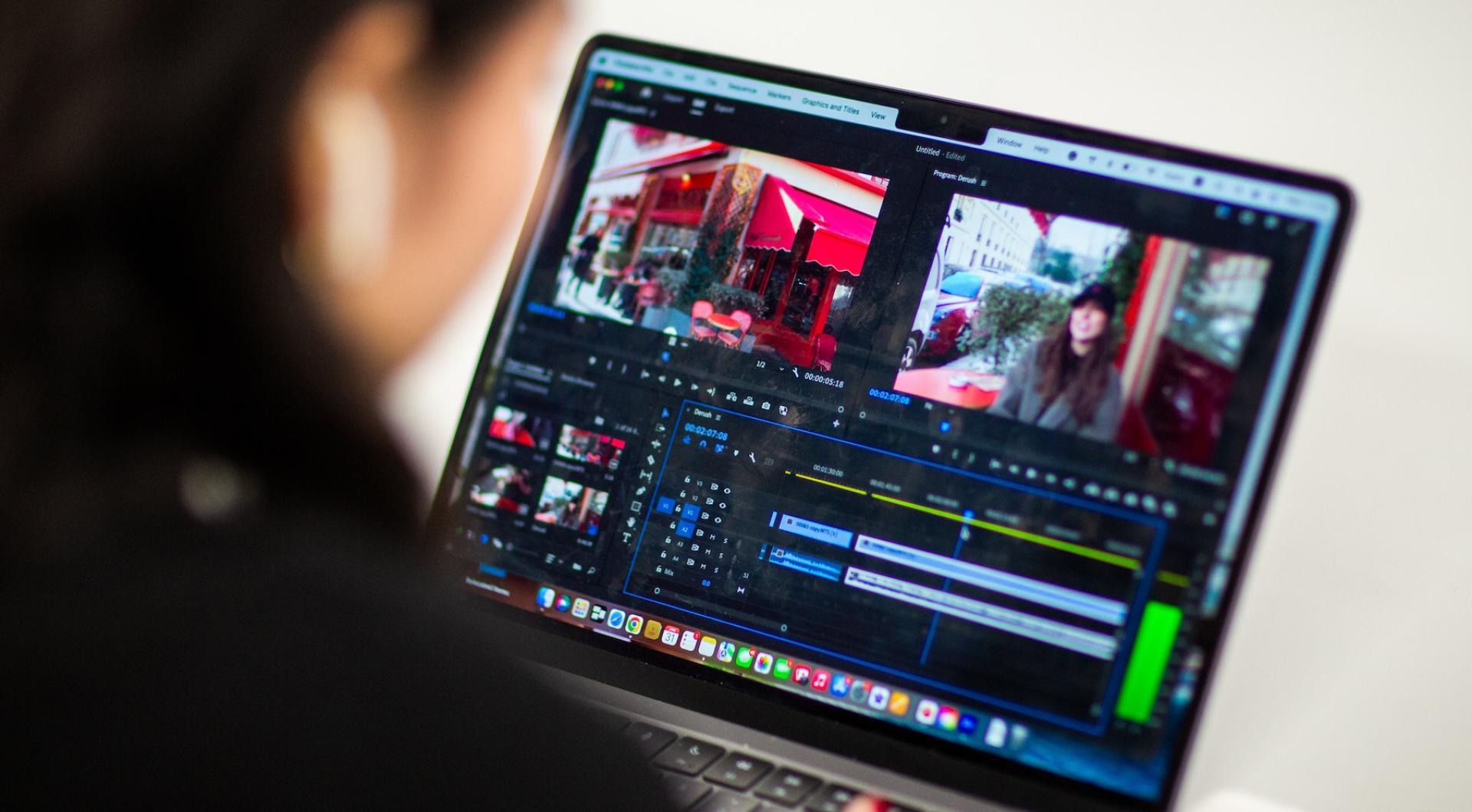Editing footage Editing footage