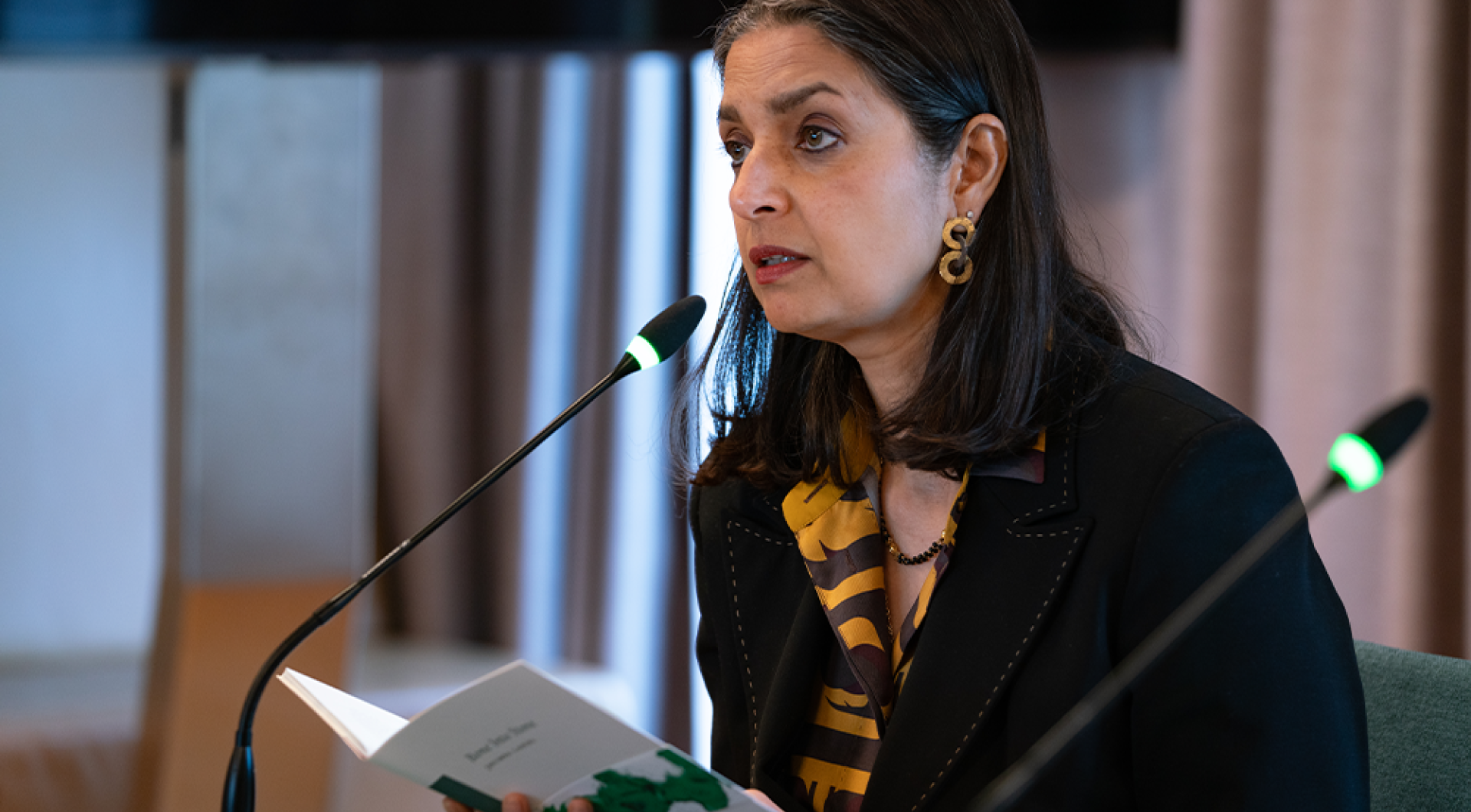 Jhumpa Lahiri reading from her Cahier Series Bone into Stone Jhumpa Lahiri reading from her Cahier Series Bone into Stone
