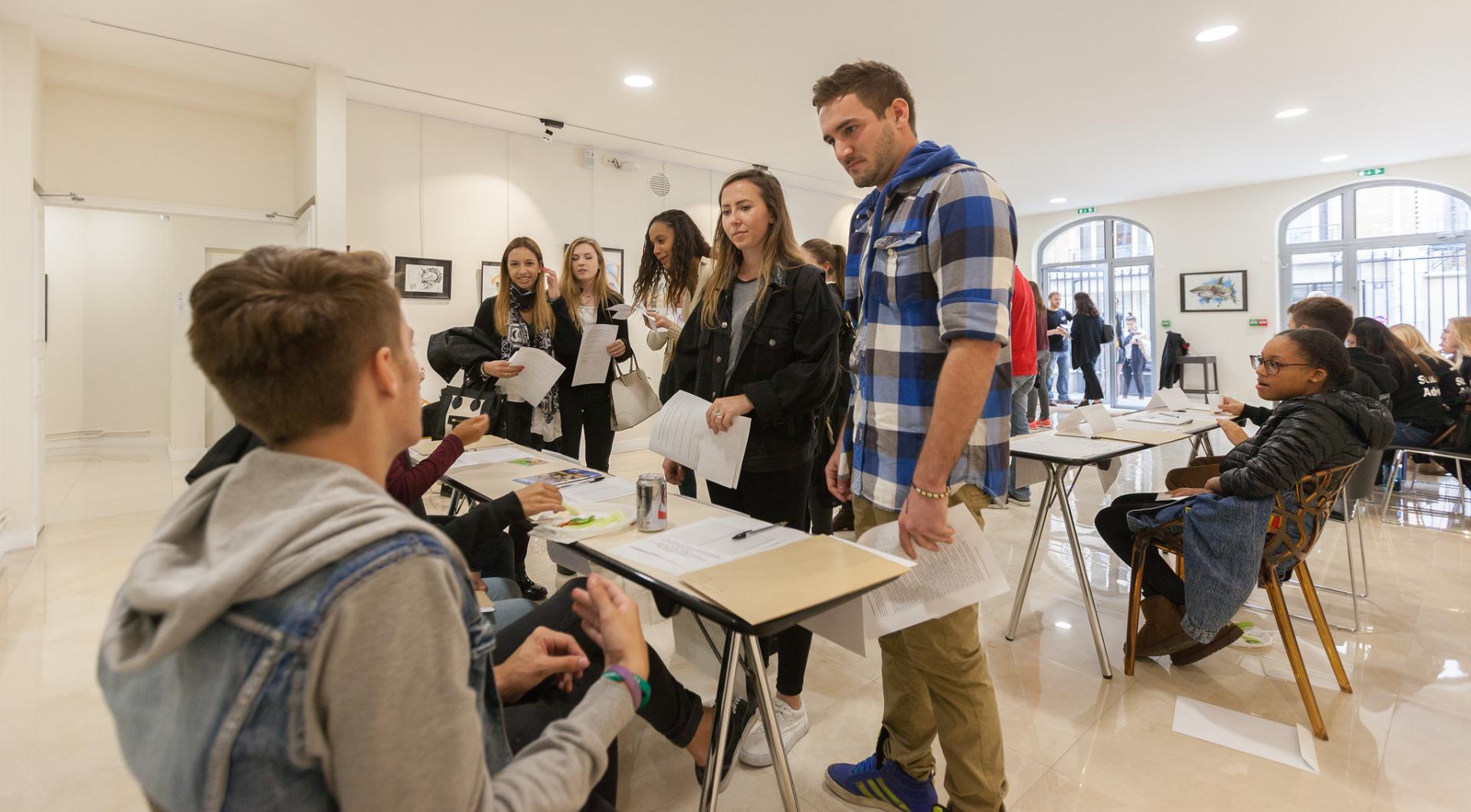 New student check-in, 2010s