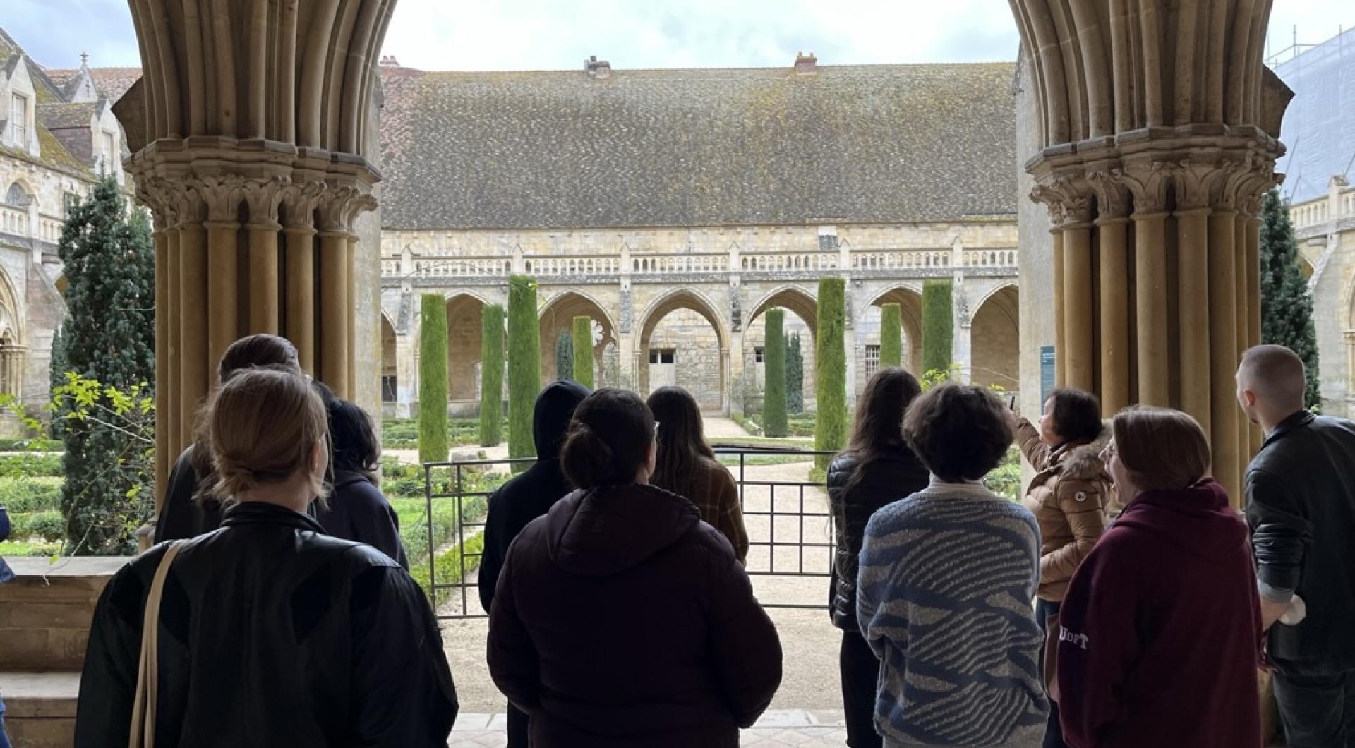 Students at Royaumont