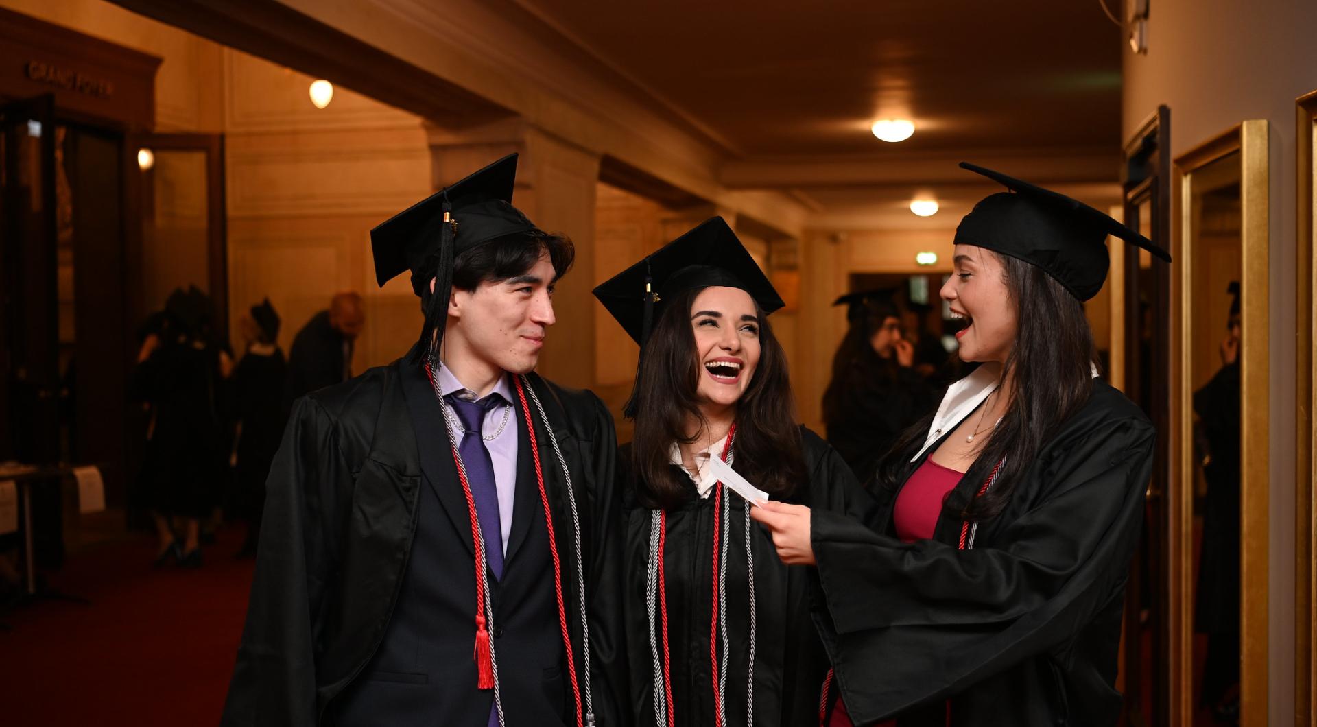 AUP Students graduating