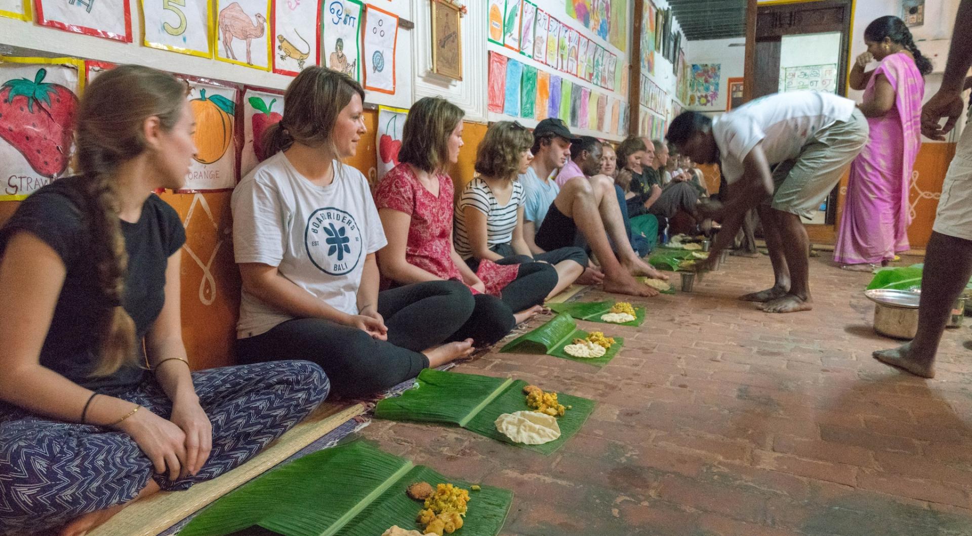 Students on the India Practicum