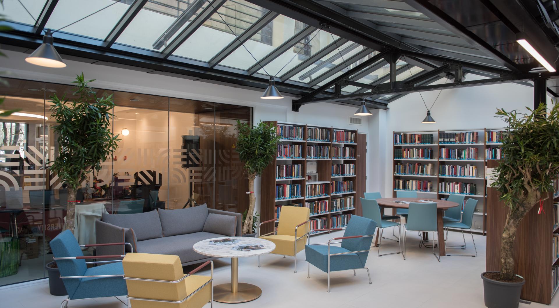 The Atrium in the Learning Commons