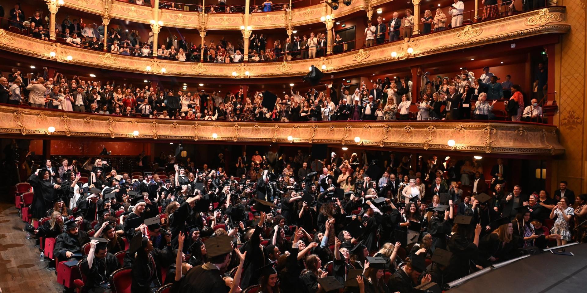 Graduation at the Theatre du Chatelet