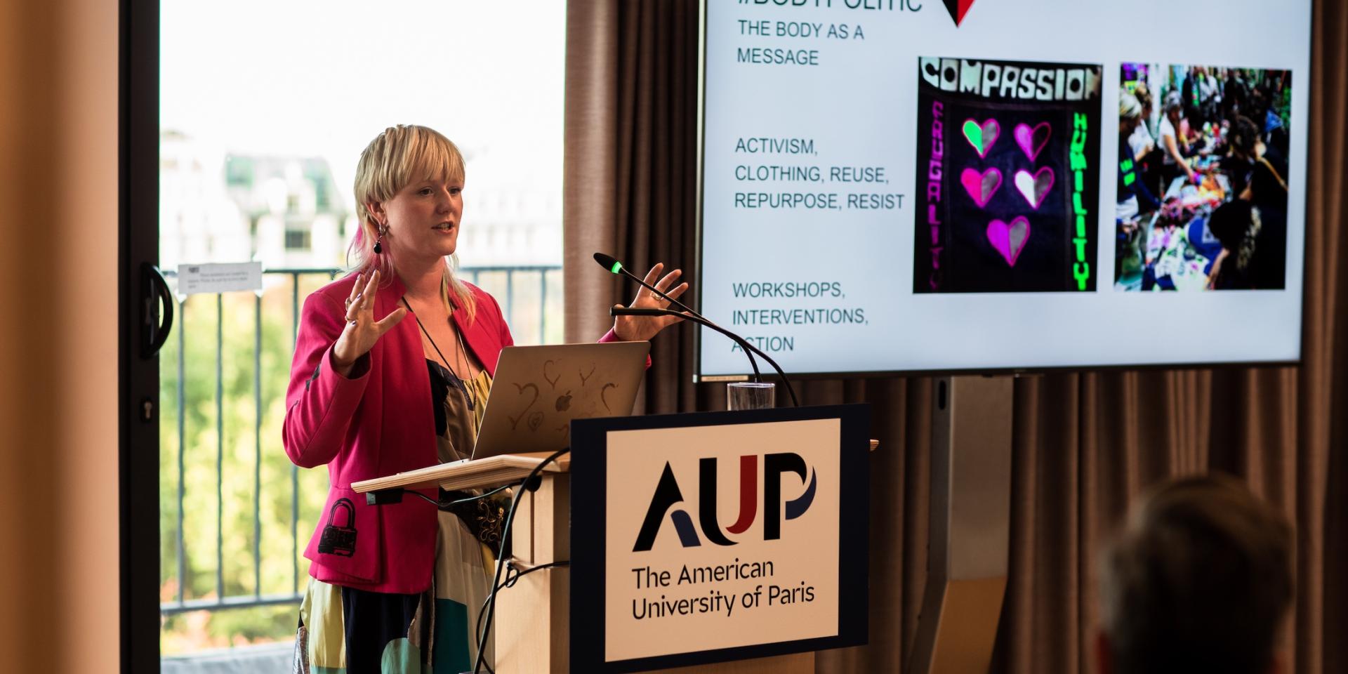 Fashion event_Designing and Dressing Dissent with Clare Farrell