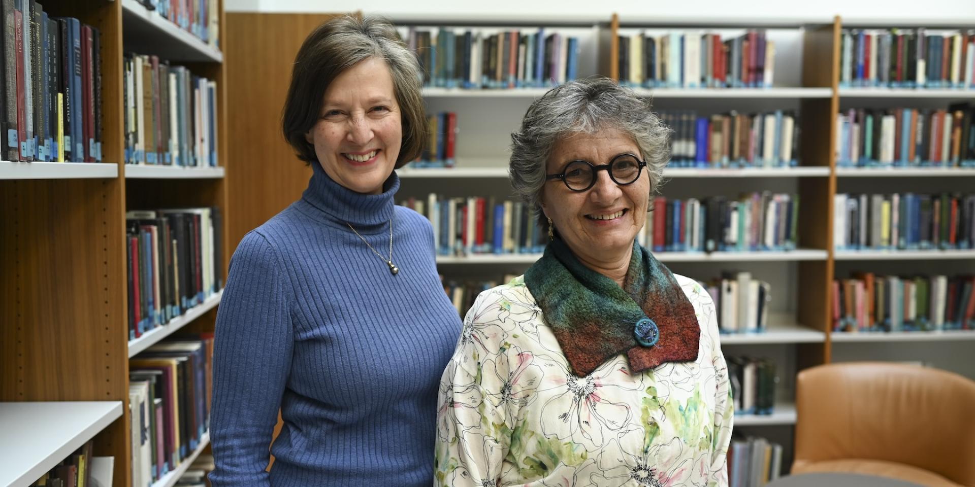 Professors Claudia Roda and Susan Perry