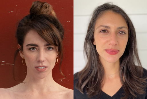 Olivia Baes (left) and Emma Ramadan (right)
